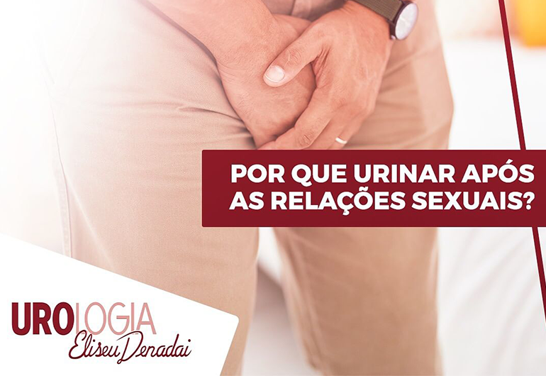 Por que urinar após as relações sexuais?